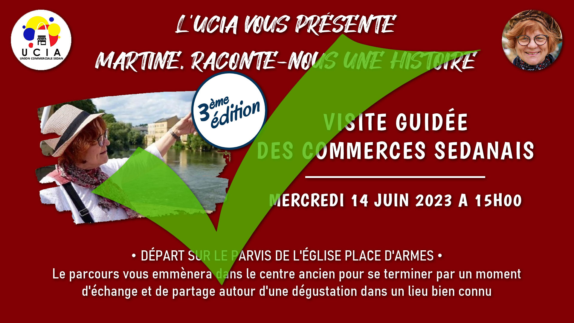 Visite guidée des commerces sedanais