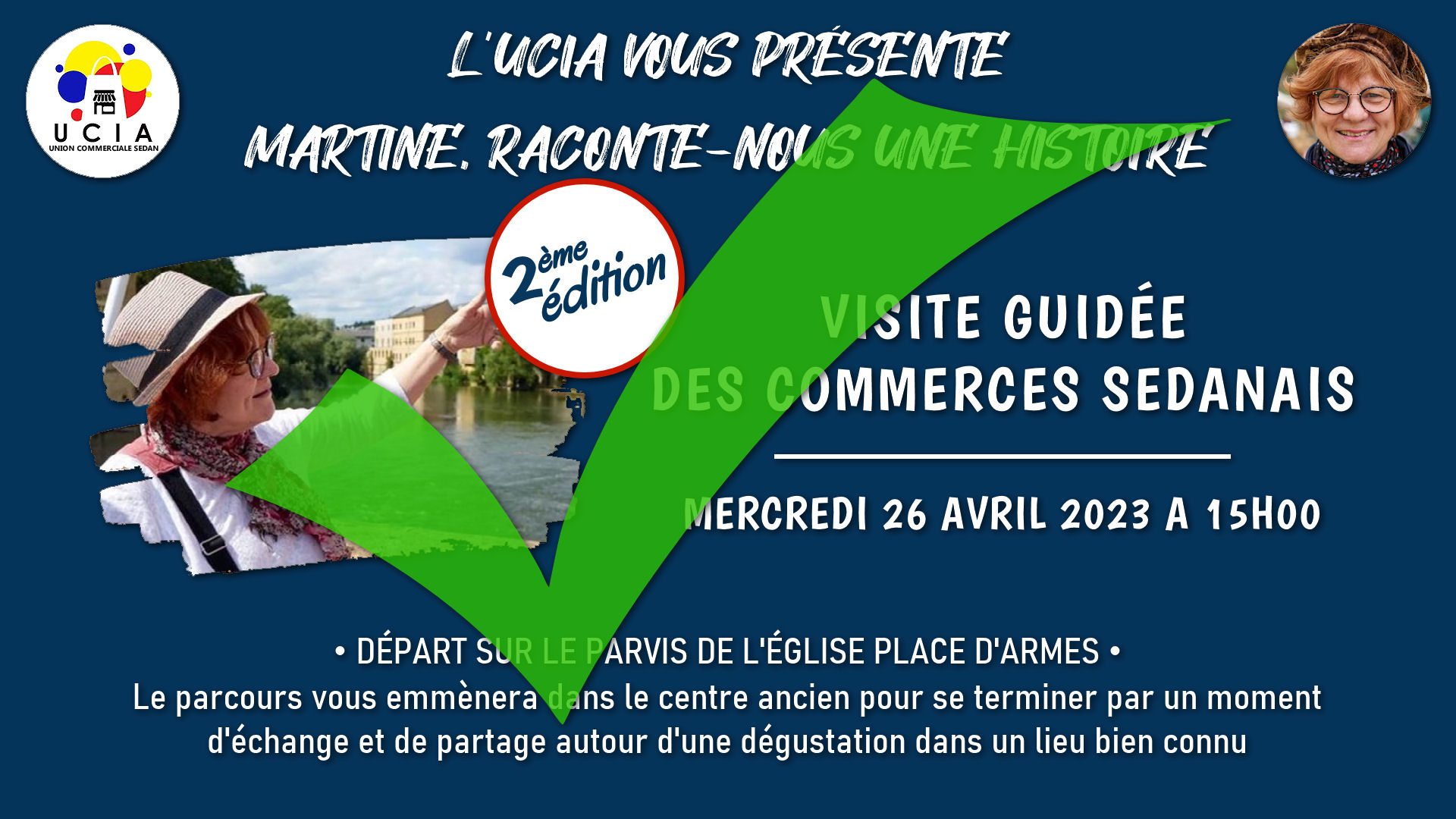 Visite guidée des commerces sedanais